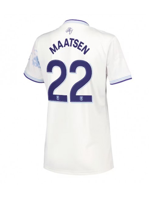 Zenske Futbalové oblečenie Aston Villa Ian Maatsen #22 2025-26 Krátky Rukáv - Tretina Zenske Futbalové oblečenie Aston Villa Ian Maatsen #22 2025-26 Krátky Rukáv - Tretina